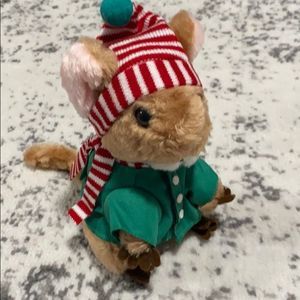 1981 Priscilla hillman R.Dakin Christmas hamster